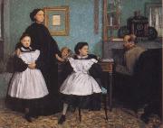 German Hilaire Edgar The Bellelli Family France oil painting artist